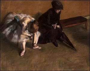 Degas - Waiting