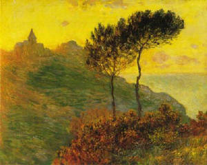 Claude Monet - The Church at Varengeville