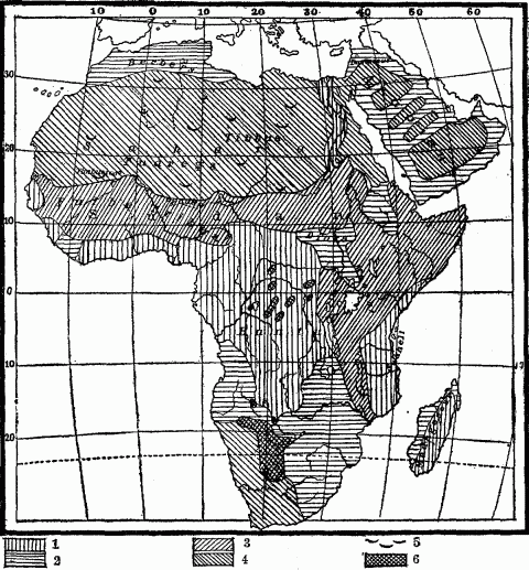 Cultural Regions Of Africa And Arabia.