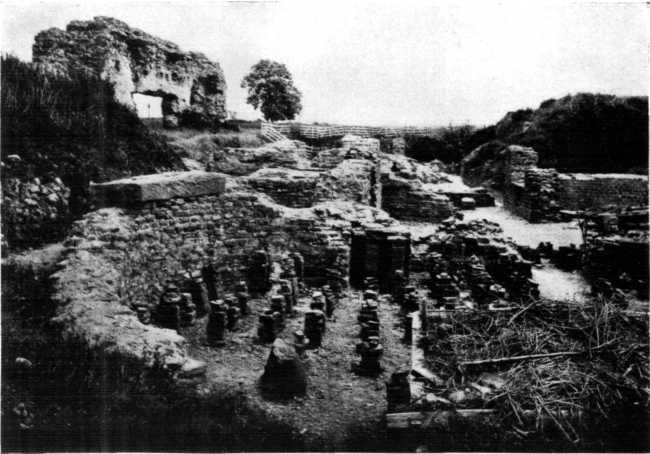 RUINS OF URICONIUM, NEAR SHREWSBURY.