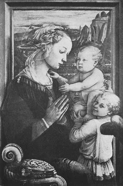 Filippo Lippi.—Madonna in Adoration.