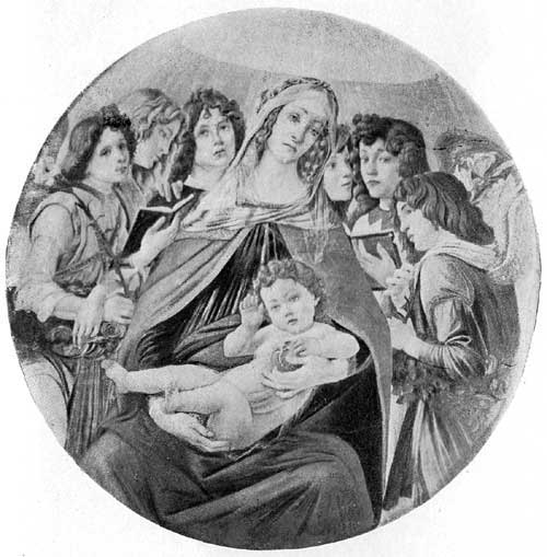 Botticelli.—Madonna of the Pomegranate.
