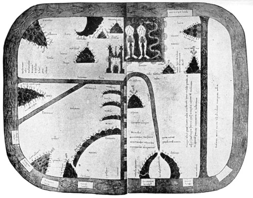 THE SPANISH-ARABIC MAP OF 1109.