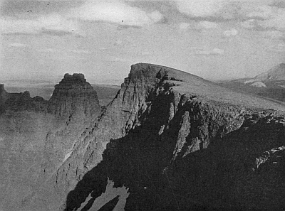 Where the rock-slides start (Glacier National Park)