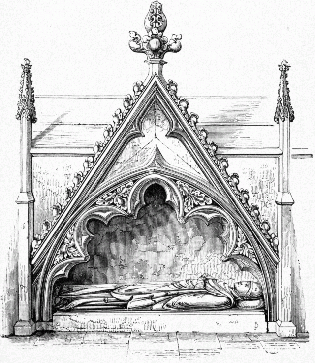 Illustration: TOMB OF BISHOP THOS. CHARLETON.