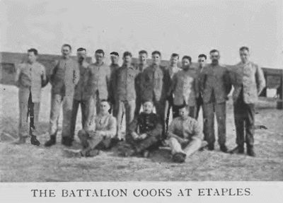 The Battalion Cooks At Staples.