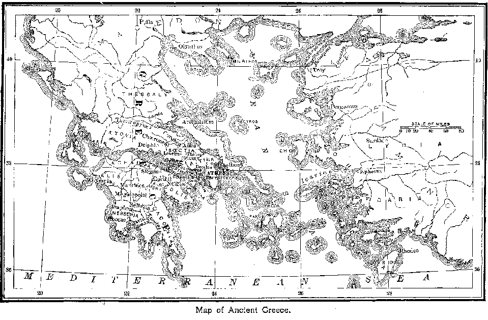 Map of Ancient Greece