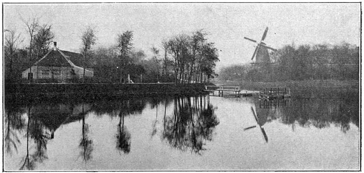 Gezicht op de Visscherij aan het bolwerk te Middelburg.