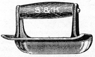 Fig. 118.—"Edger" for Cement Sidewalk Work.