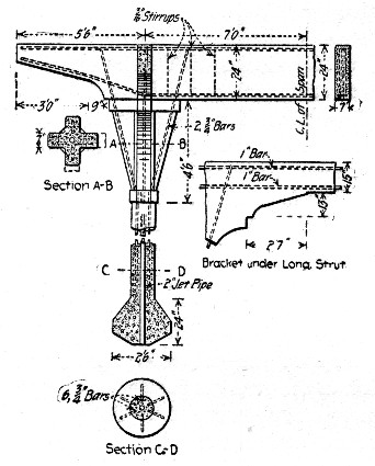 Fig. 60.—Concrete Pile for Pier at Atlantic City, N. J.