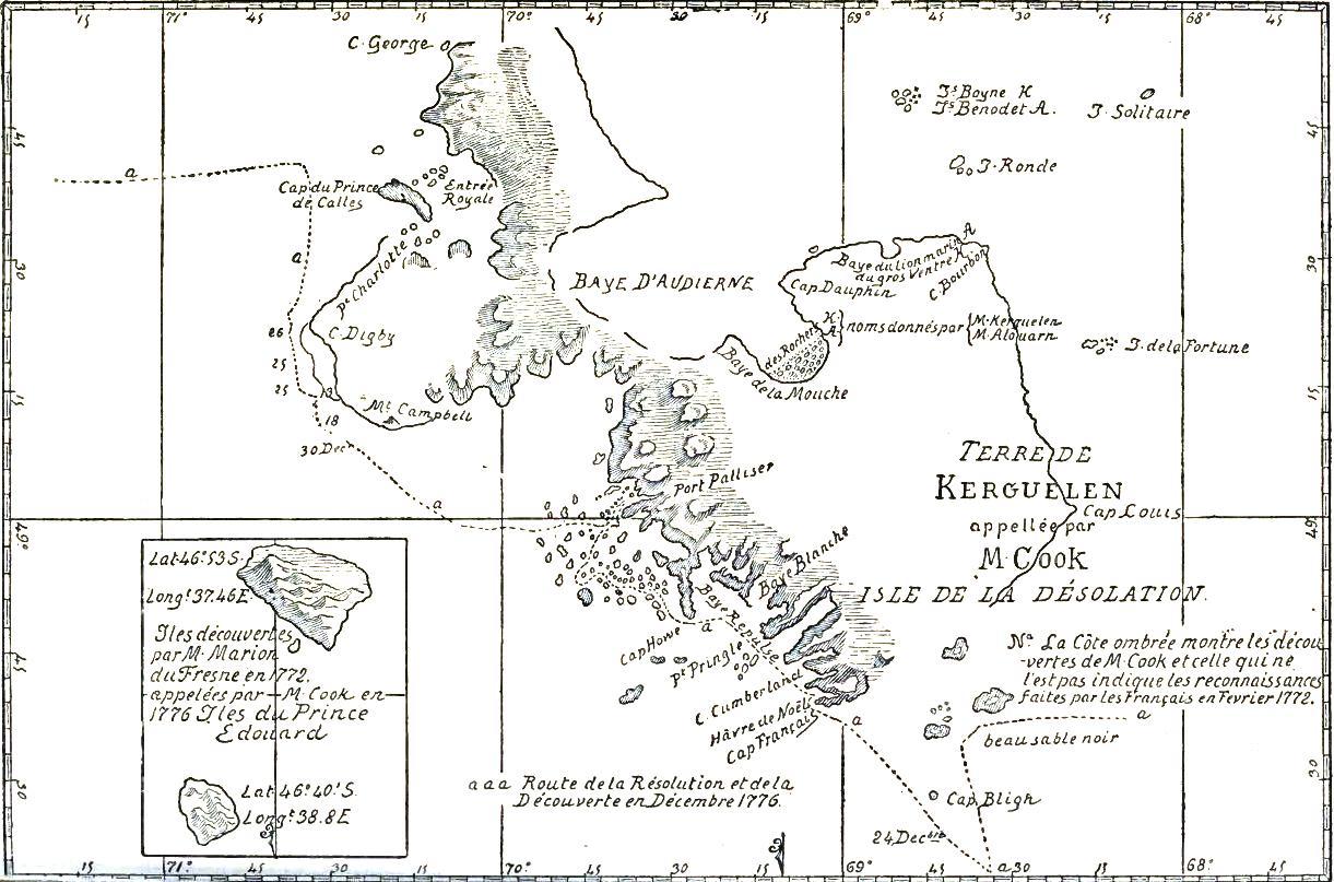 Island discovered by M. Marion du Fresnes in 1772