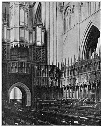 Photo of the interior of the cathedral