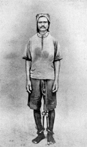 Portrait of Indian Convict 5th class