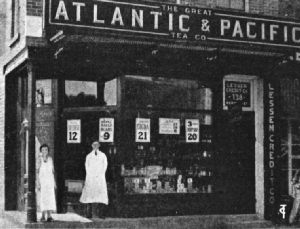 The Familiar A & P Store Front