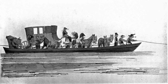 DUTCH DILIGENCE ON BOARD A BOAT.