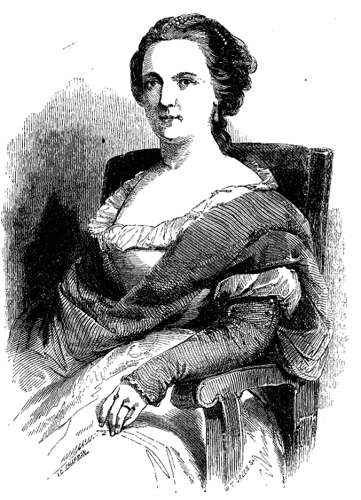 Illustration: Mrs. Stevenson.