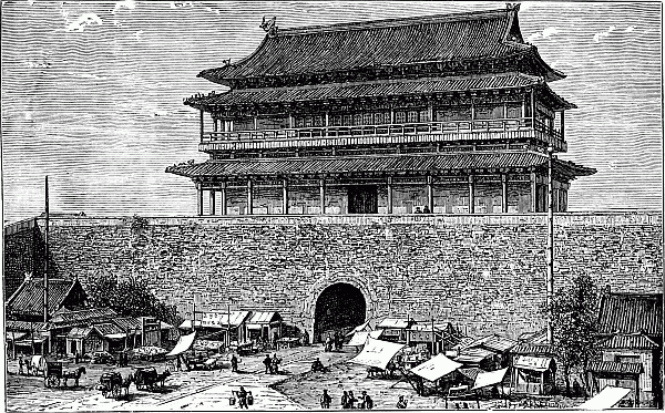 CIEAN-MUN, OR CHEAN-GATE AT PEKING.