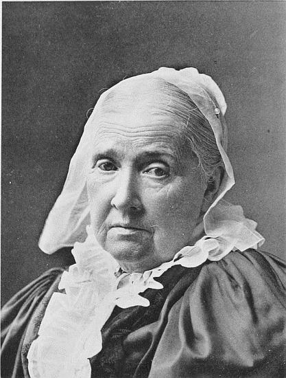 Photo of Julia Ward Howe.