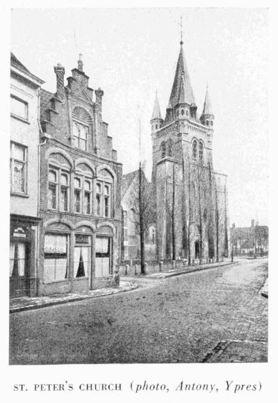 ST. PETER'S CHURCH (photo, Antony, Ypres)