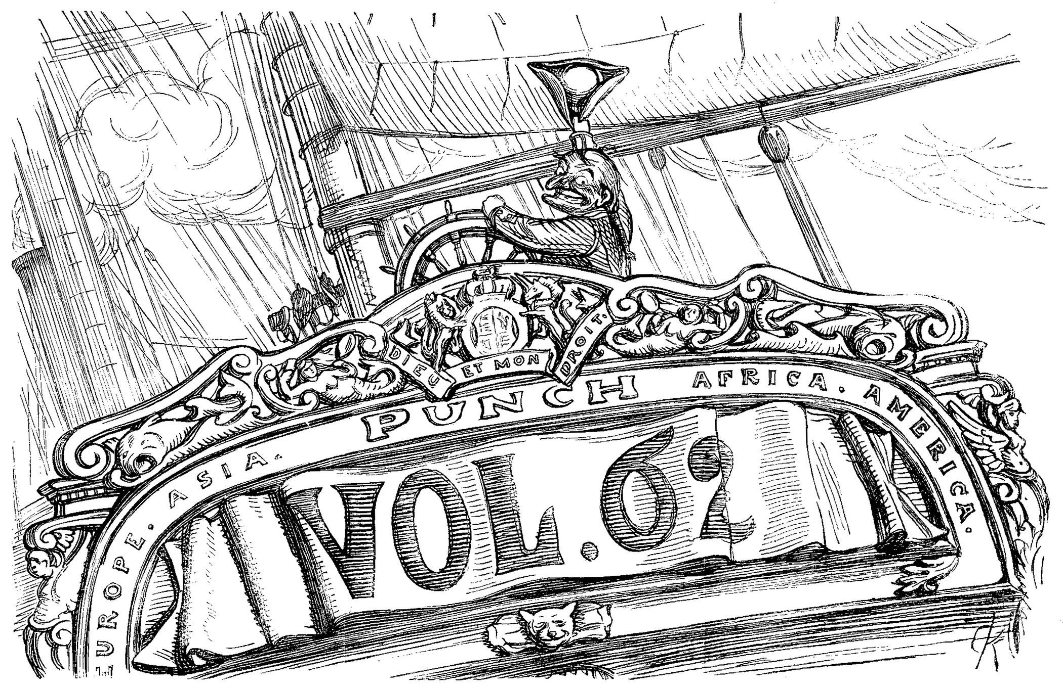 EUROPE. ASIA. PUNCH AFRICA. AMERICA.
VOL. 62