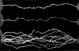 Arc tracks.