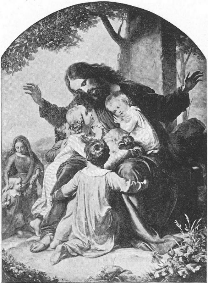 Christ Blessing Little Children.