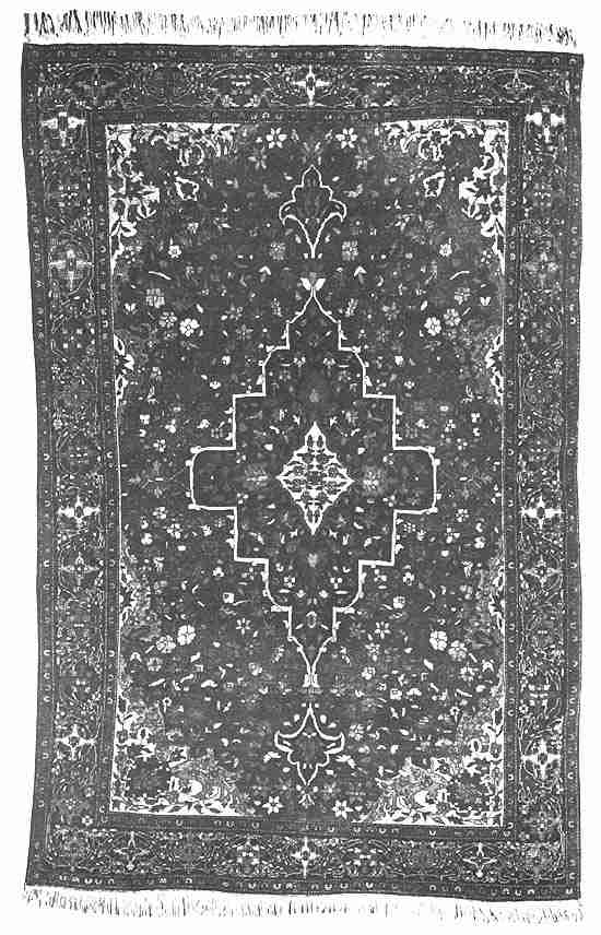 Plate 9. Sarouk Rug