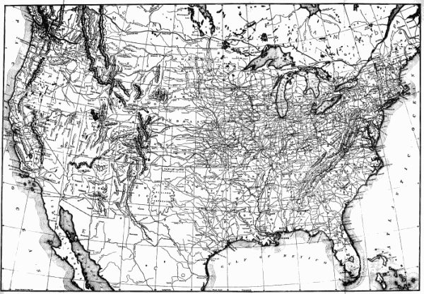 Map of United States