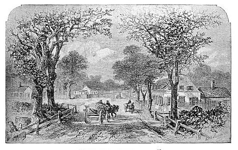 BEDFORD CORNERS, LONG ISLAND, IN 1776