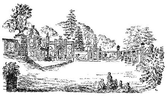 PLEASURE GROUNDS AT REAGILL, LAID OUT BY THOMAS BLAND.