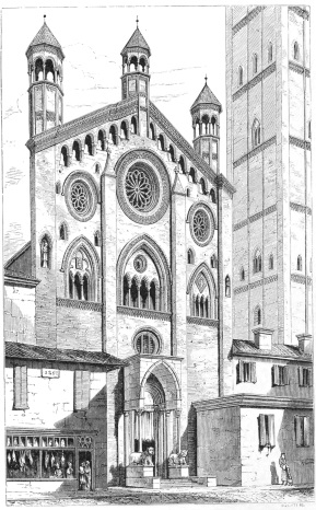 44.—NORTH TRANSEPT, CATHEDRAL, CREMONA. Page 266.