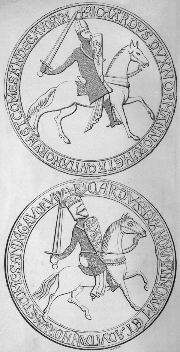 GREAT SEALS OF KING RICHARD THE FIRST