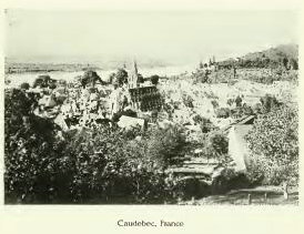 Caudebec, France vista