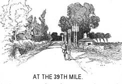 At the 39th mile