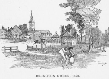 Islington Green, 1820