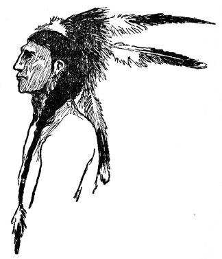 profile of Indian chief