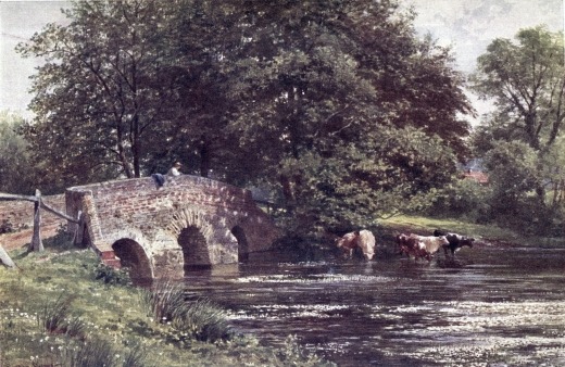 SOMERSET BRIDGE, NEAR ELSTEAD.