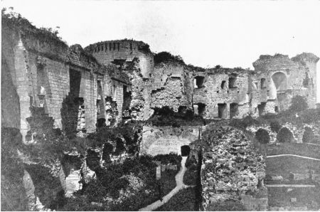 Image not available: COUCY—INTERIOR, SHOWING THICKNESS OF WALLS.