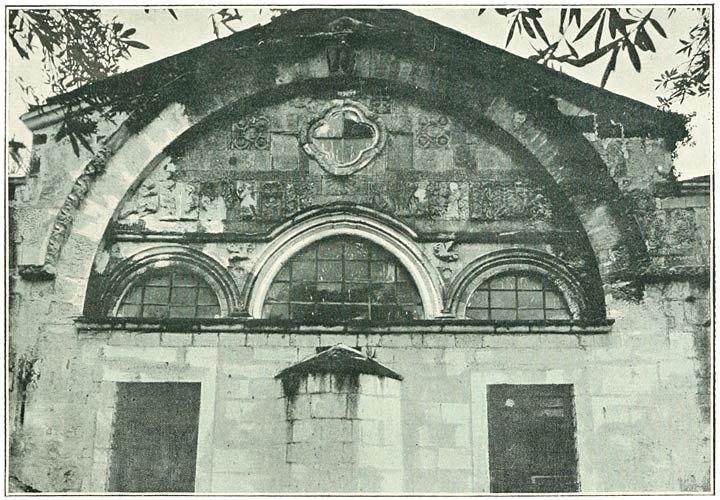 Fig. 4. Trebizond: Façade of Hagia Sophia on the South.