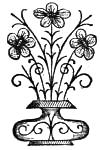 Decorative floral chapter footer