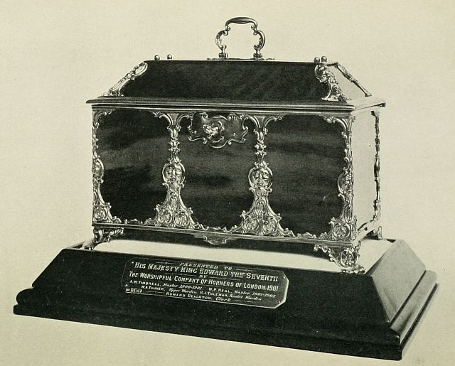 Casket presented to King Edward VII