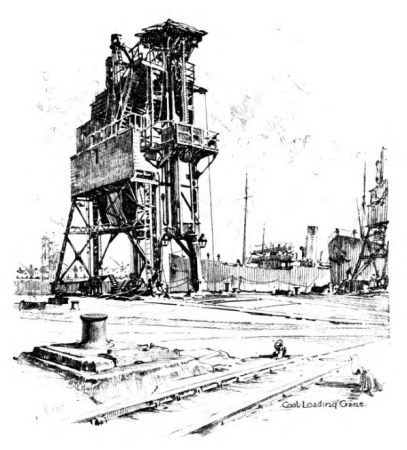 Image unavailable: Coal-loading Crane.