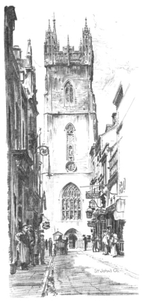 Image unavailable: St John's Church, from Church Street.
