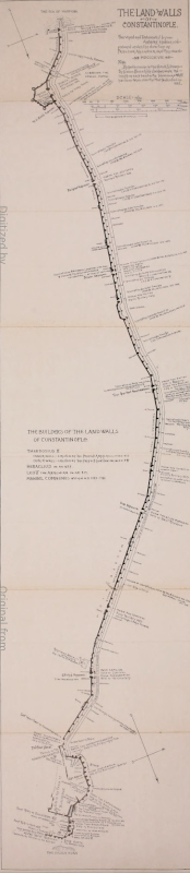 The Land Walls of Constantinople.