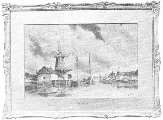 Original Water Colour Drawing by Van Staaten