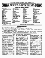 Page 4 Index to Advertisers Announcements