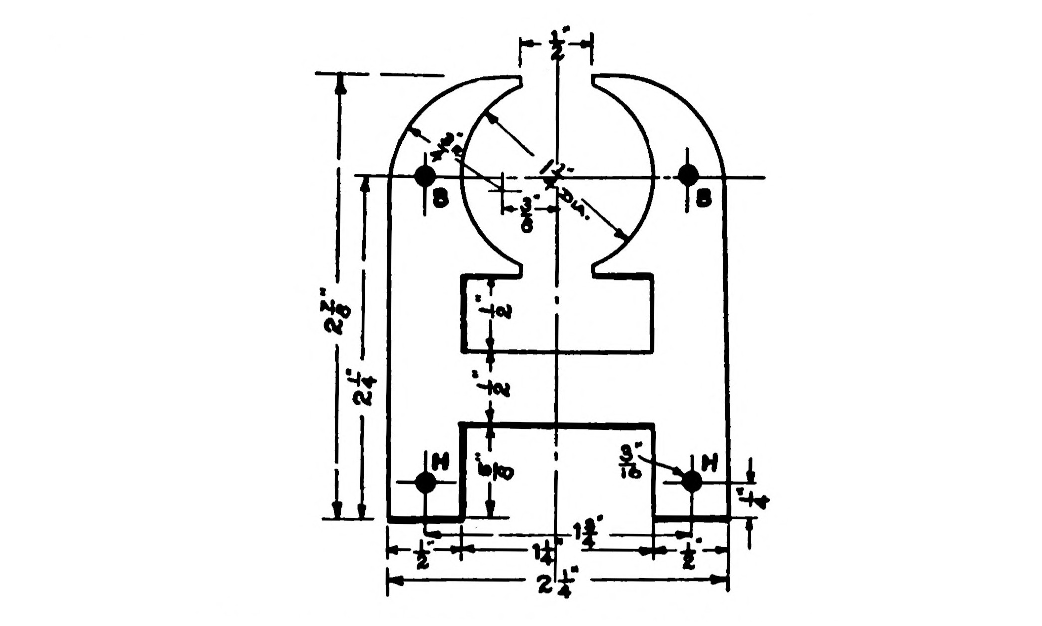 FIG. 134.—Details of the Field Frame.