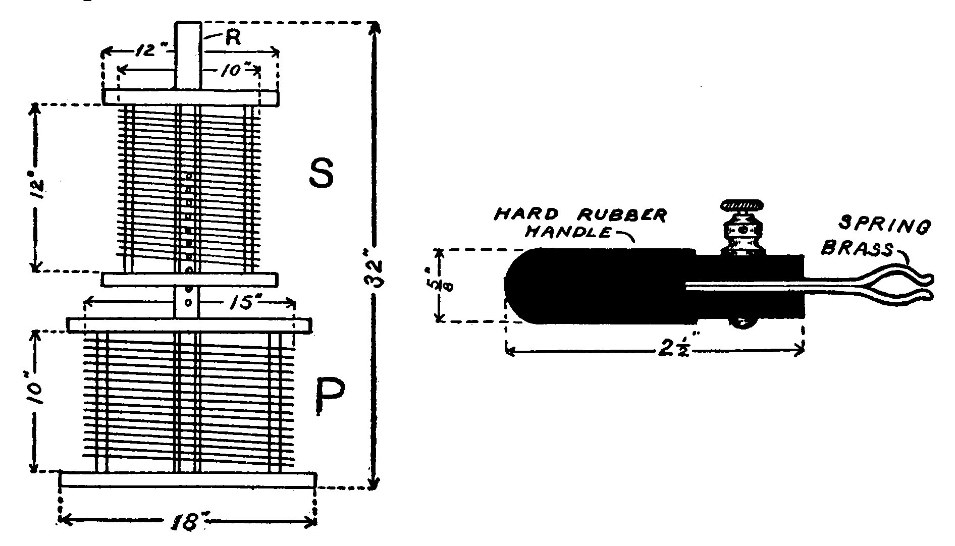 Fig. 64. Loosely Coupled Transmitting Helix and Contact Clip.