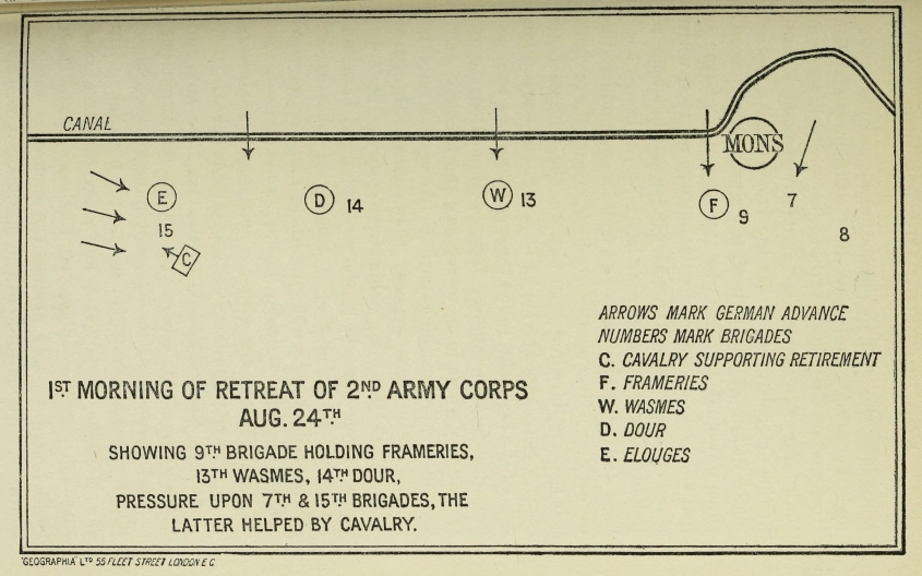 1st MORNING OF RETREAT OF 2nd ARMY CORPS AUG 24th.