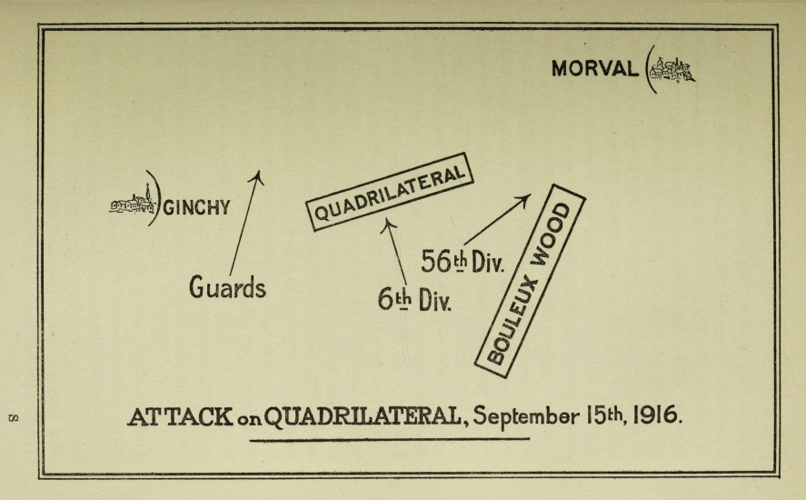 ATTACK on QUADRILATERAL, September 15th, 1916.